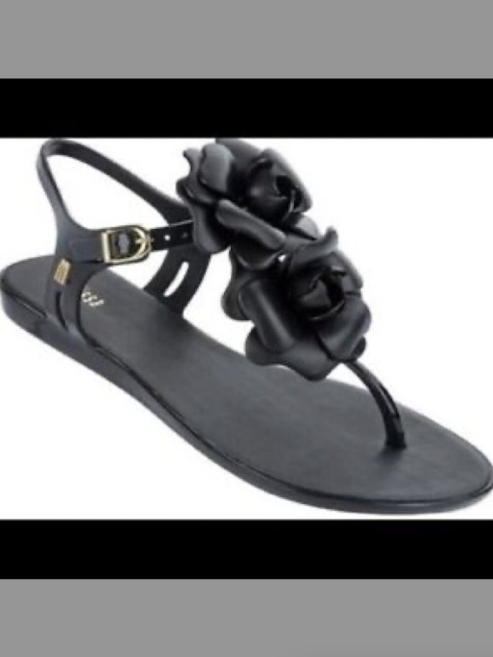 Melissa Solar Garden T-Strap Sandals